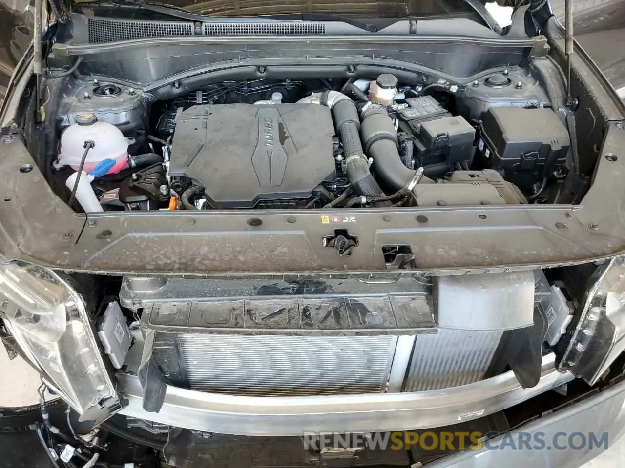 13 Photograph of a damaged car 5NMS44AL8PH621395 HYUNDAI SANTA FE 2023