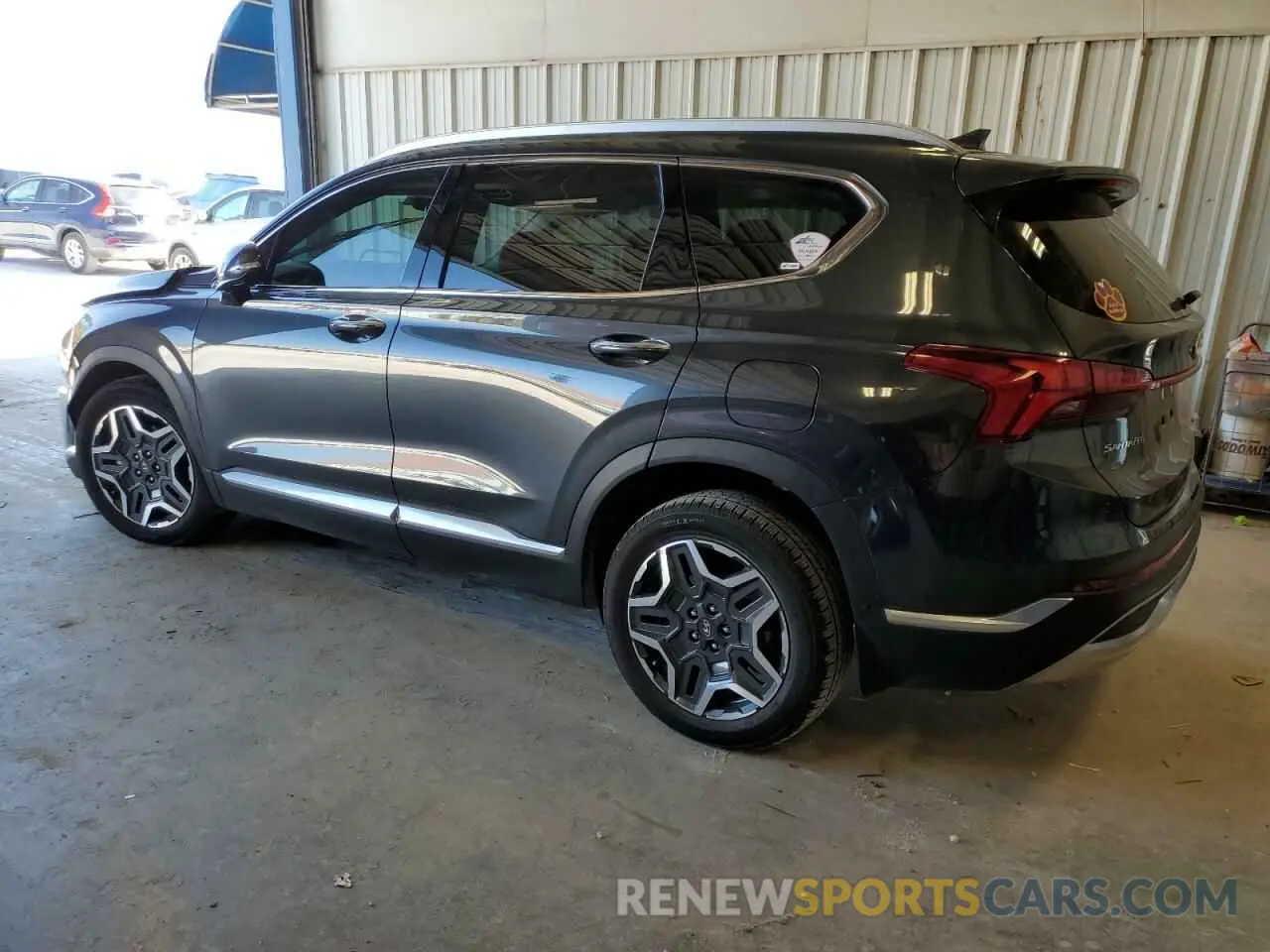 2 Photograph of a damaged car 5NMS44AL8PH621395 HYUNDAI SANTA FE 2023