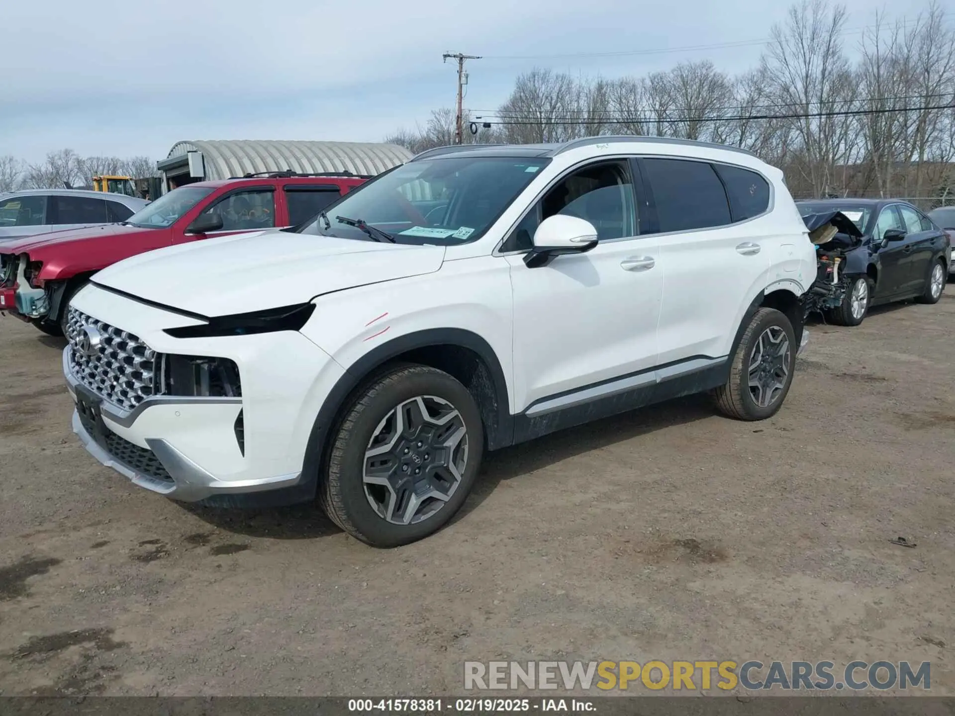 2 Фотография поврежденного автомобиля 5NMS4DAL0PH497767 HYUNDAI SANTA FE 2023