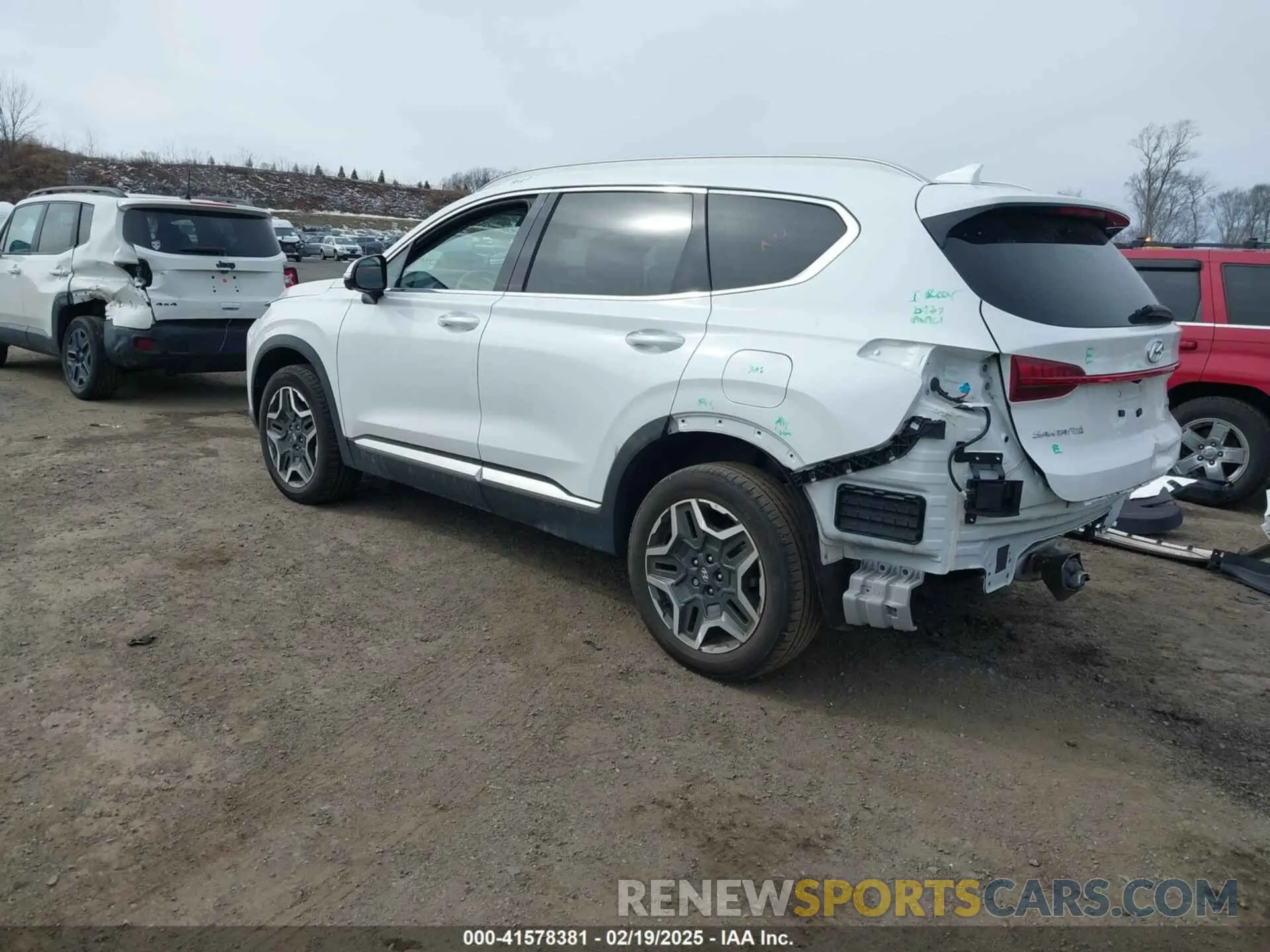 3 Фотография поврежденного автомобиля 5NMS4DAL0PH497767 HYUNDAI SANTA FE 2023