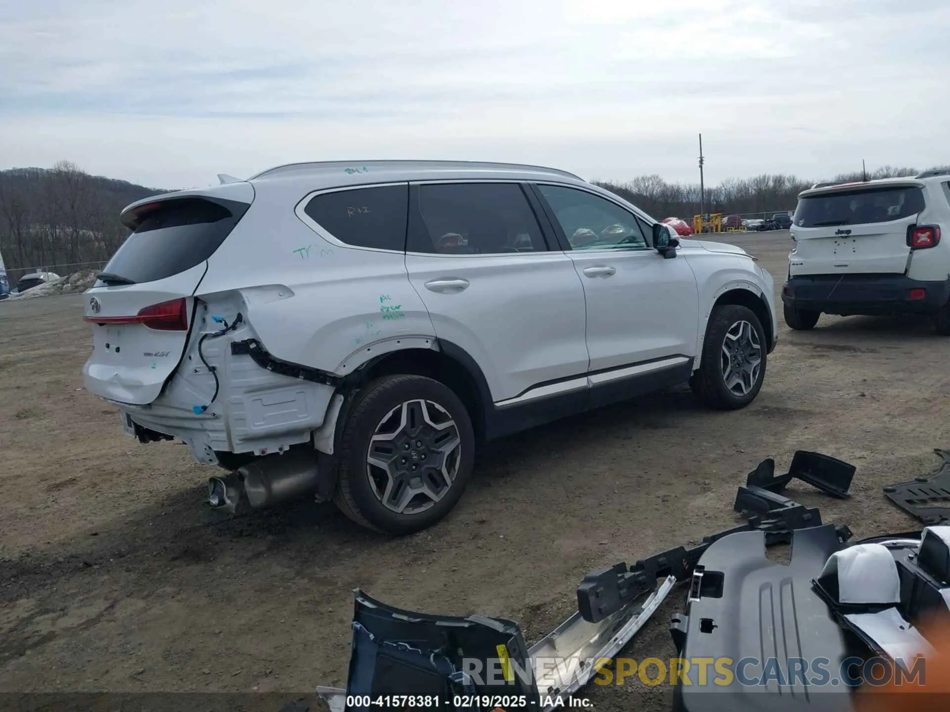 4 Фотография поврежденного автомобиля 5NMS4DAL0PH497767 HYUNDAI SANTA FE 2023
