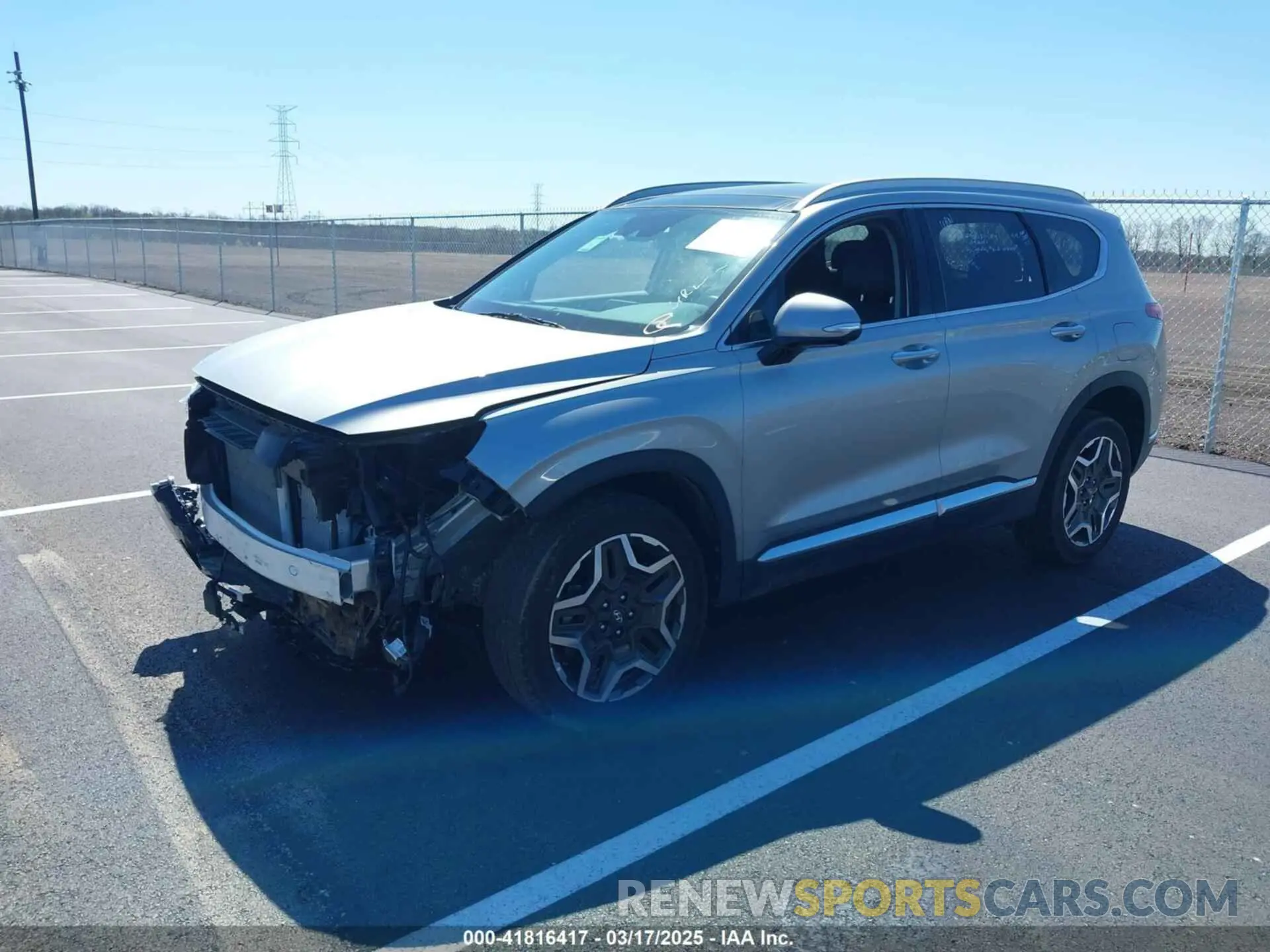 2 Photograph of a damaged car 5NMS4DAL0PH524627 HYUNDAI SANTA FE 2023