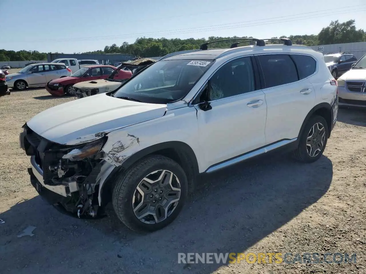 1 Photograph of a damaged car 5NMS4DAL0PH635209 HYUNDAI SANTA FE 2023