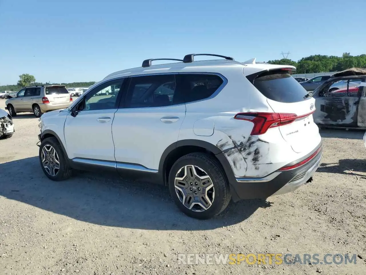 2 Photograph of a damaged car 5NMS4DAL0PH635209 HYUNDAI SANTA FE 2023