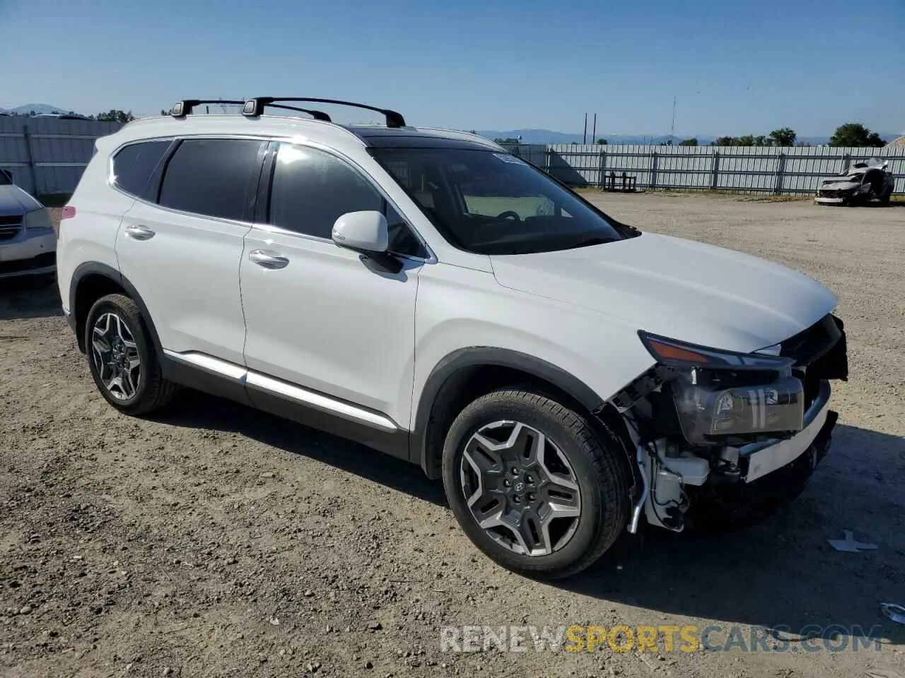 4 Photograph of a damaged car 5NMS4DAL0PH635209 HYUNDAI SANTA FE 2023