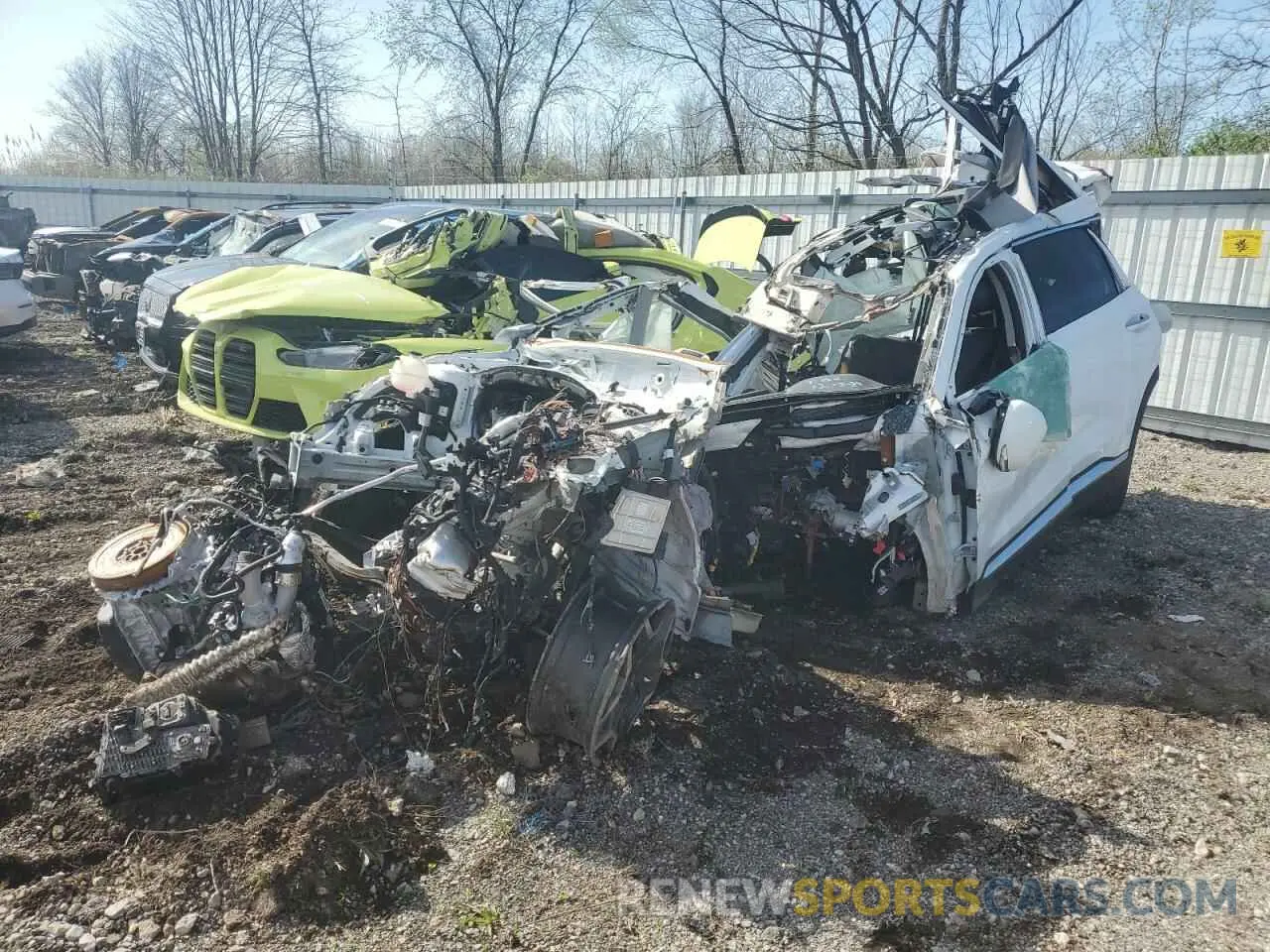 1 Photograph of a damaged car 5NMS4DAL1PH532266 HYUNDAI SANTA FE 2023