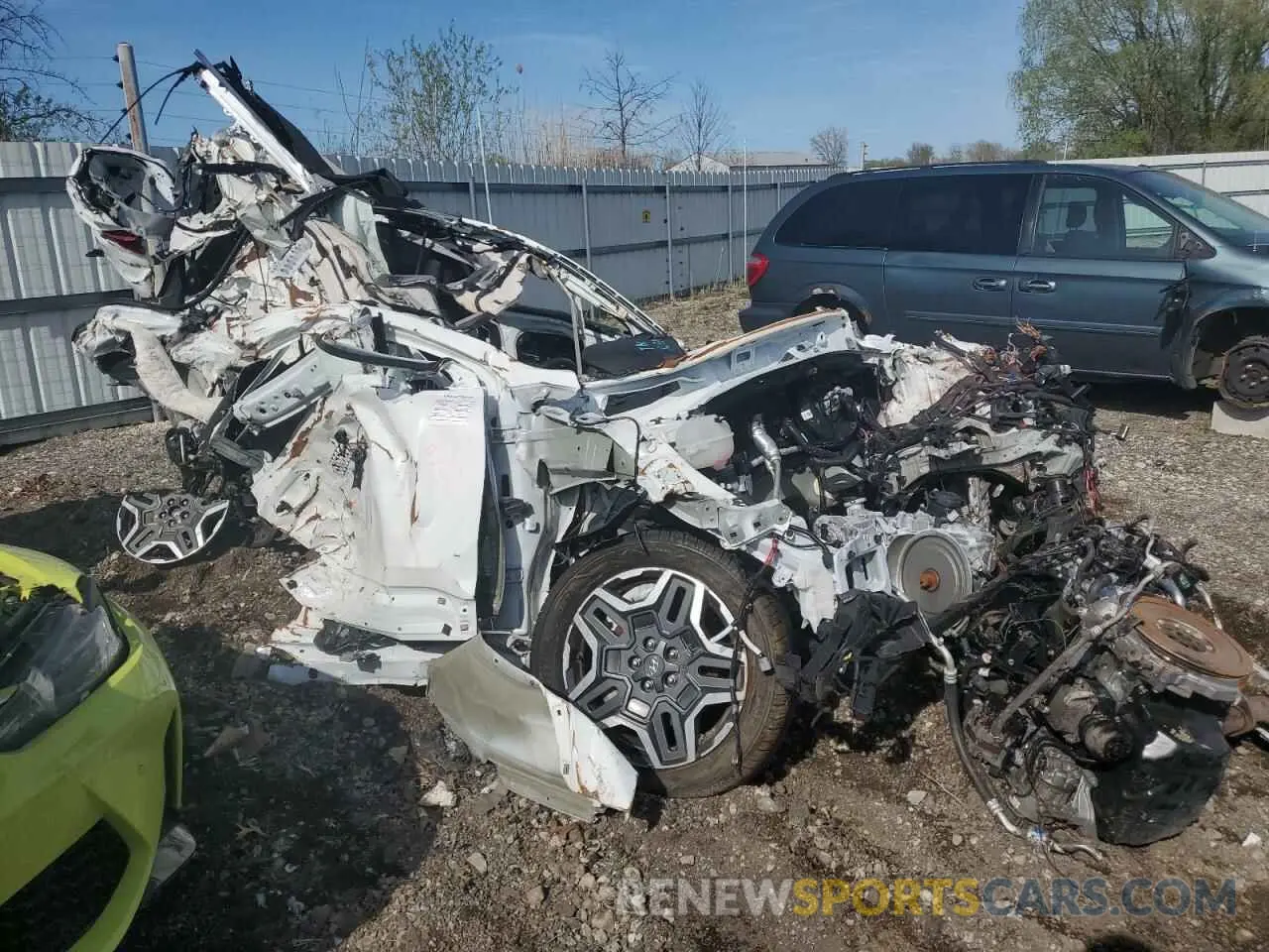 4 Photograph of a damaged car 5NMS4DAL1PH532266 HYUNDAI SANTA FE 2023