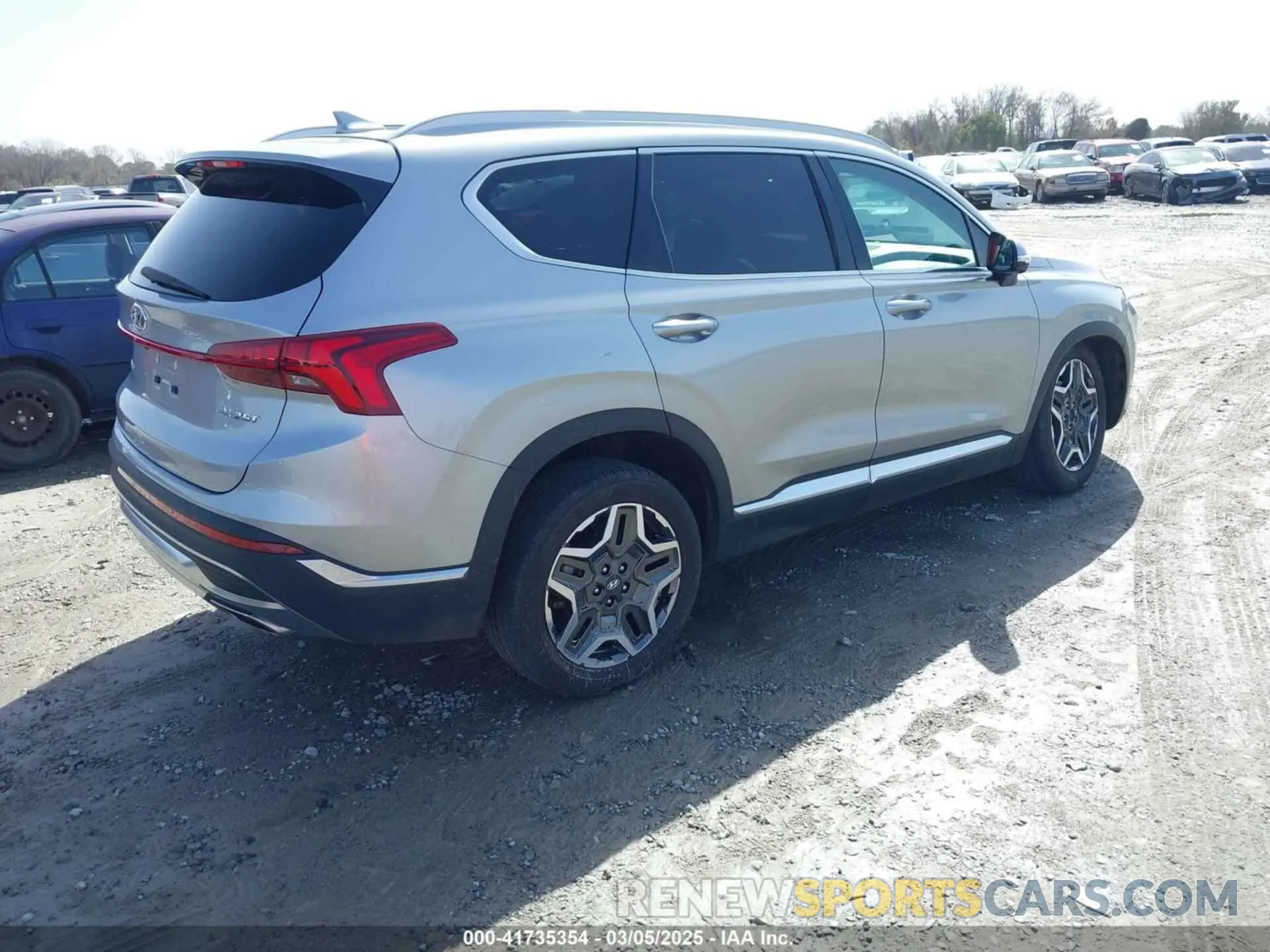 4 Фотография поврежденного автомобиля 5NMS4DAL4PH644320 HYUNDAI SANTA FE 2023