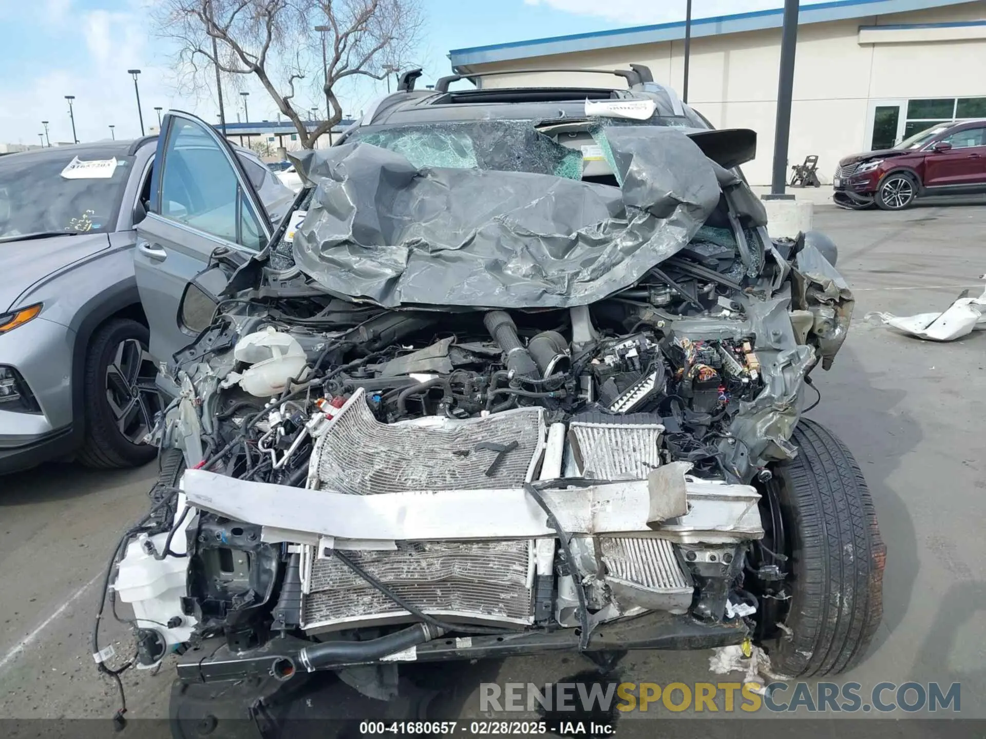 13 Photograph of a damaged car 5NMS4DAL6PH634677 HYUNDAI SANTA FE 2023