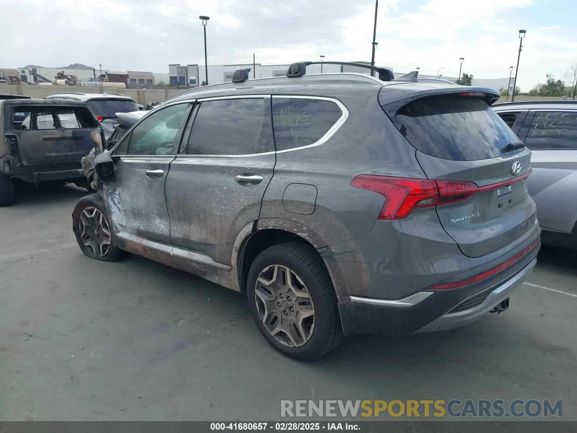 3 Photograph of a damaged car 5NMS4DAL6PH634677 HYUNDAI SANTA FE 2023