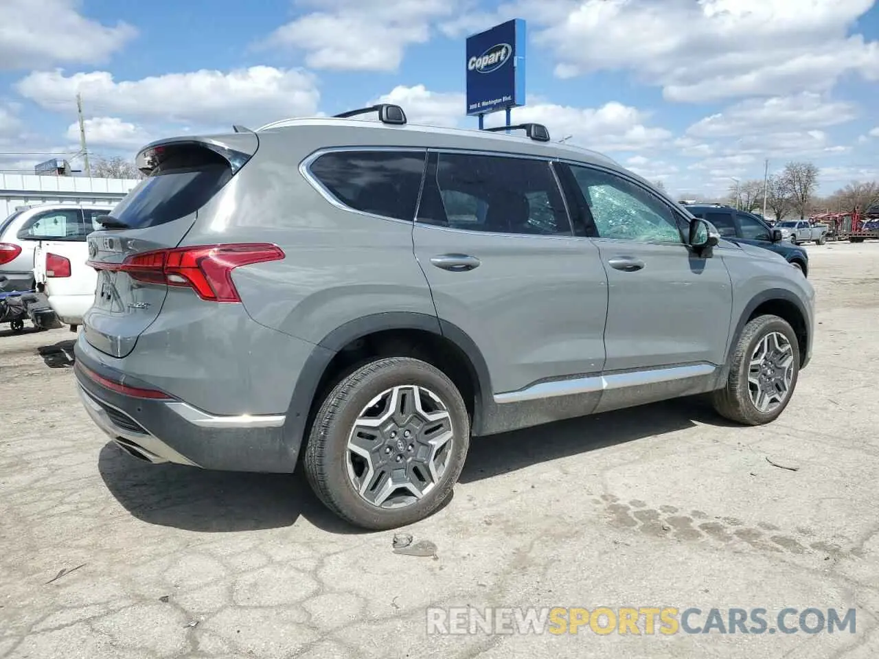 3 Photograph of a damaged car 5NMS4DAL7PH499452 HYUNDAI SANTA FE 2023