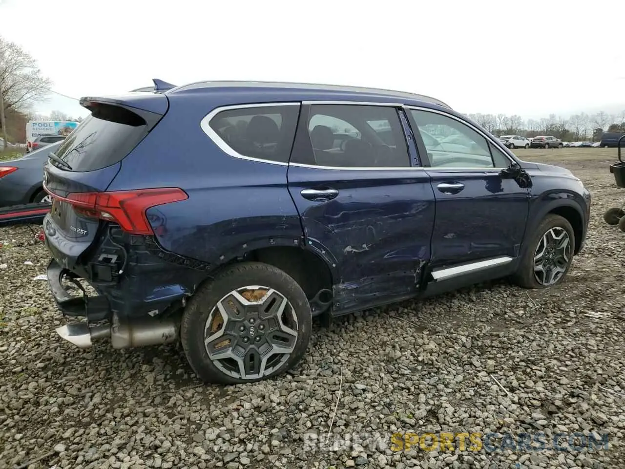 3 Photograph of a damaged car 5NMS4DAL7PH560959 HYUNDAI SANTA FE 2023