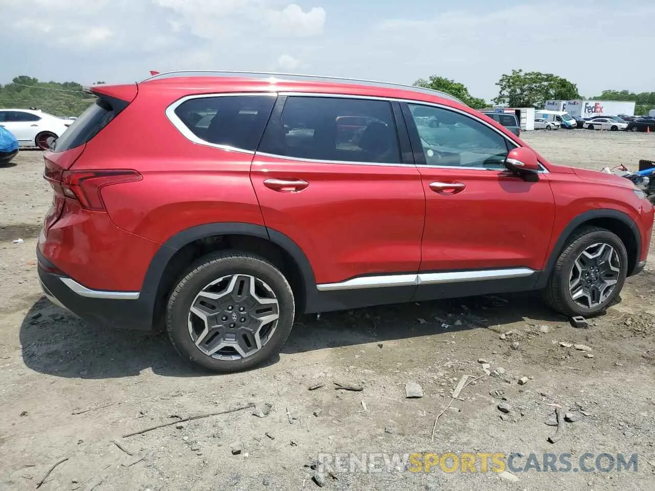 3 Photograph of a damaged car 5NMS4DAL8PH531423 HYUNDAI SANTA FE 2023