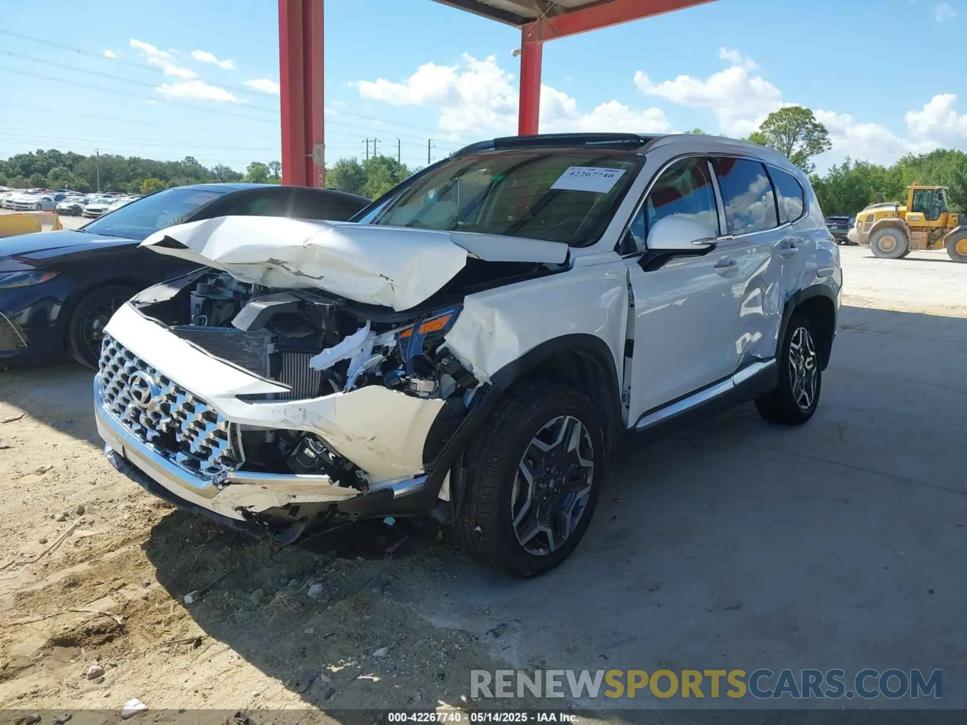 2 Photograph of a damaged car 5NMS4DAL8PH655580 HYUNDAI SANTA FE 2023