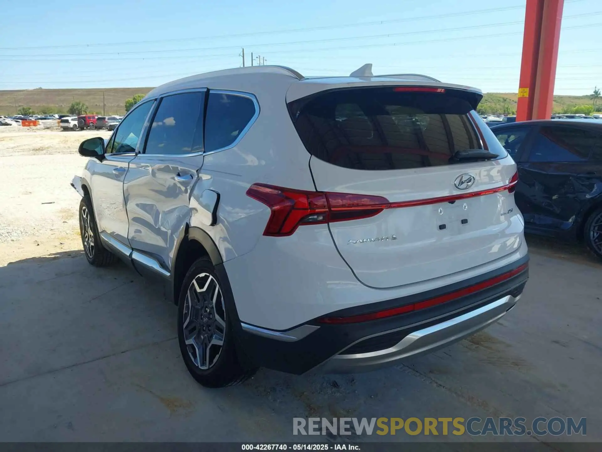 3 Photograph of a damaged car 5NMS4DAL8PH655580 HYUNDAI SANTA FE 2023