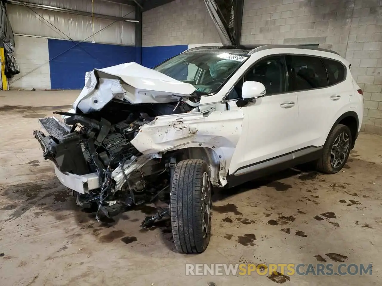 1 Photograph of a damaged car 5NMS4DAL9PH552636 HYUNDAI SANTA FE 2023
