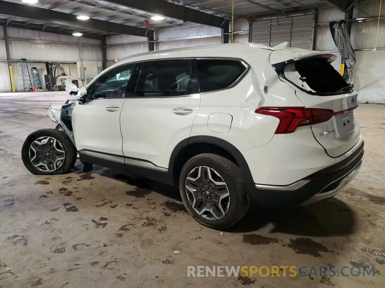 2 Photograph of a damaged car 5NMS4DAL9PH552636 HYUNDAI SANTA FE 2023