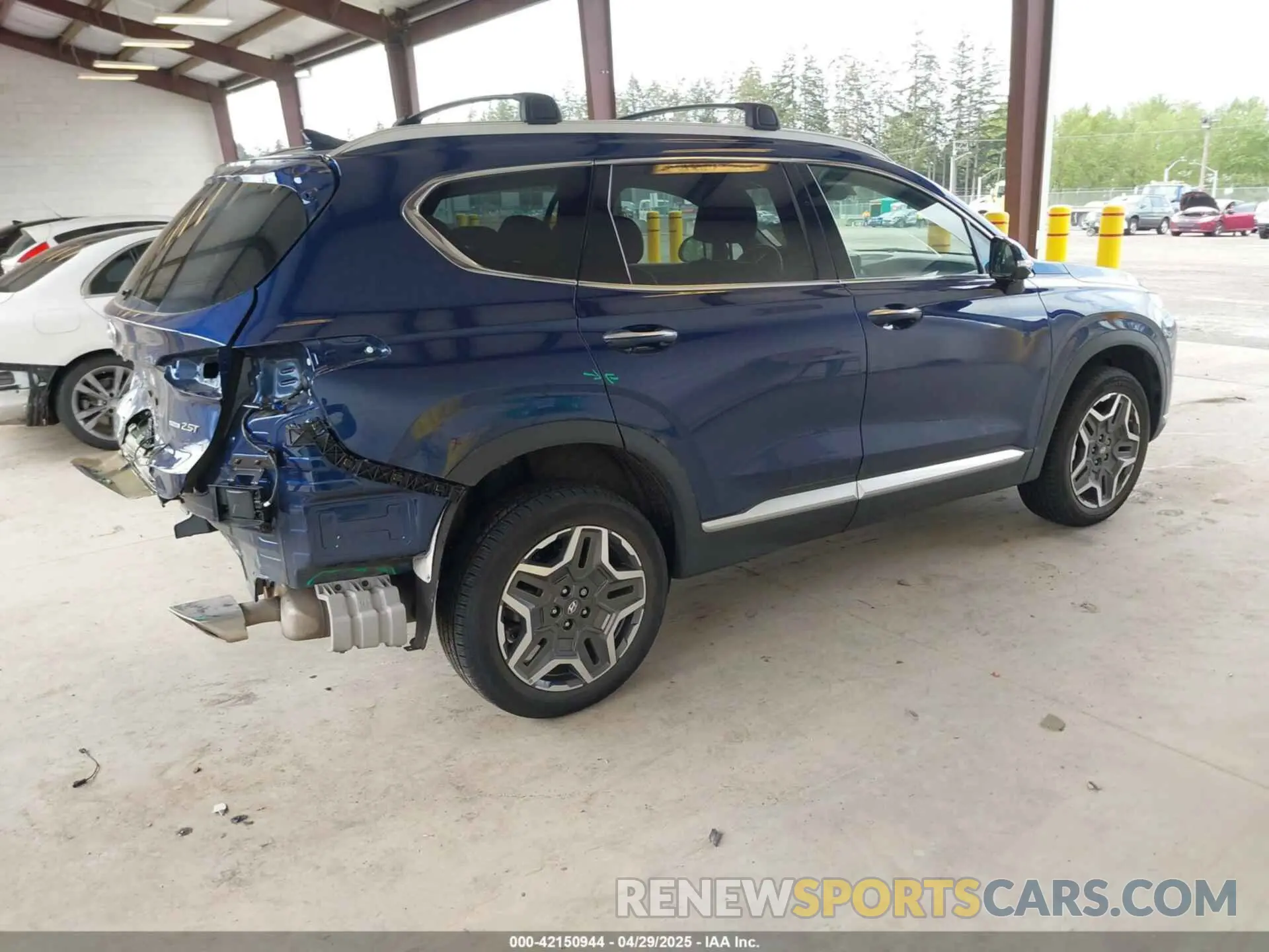 4 Фотография поврежденного автомобиля 5NMS4DALXPH486503 HYUNDAI SANTA FE 2023
