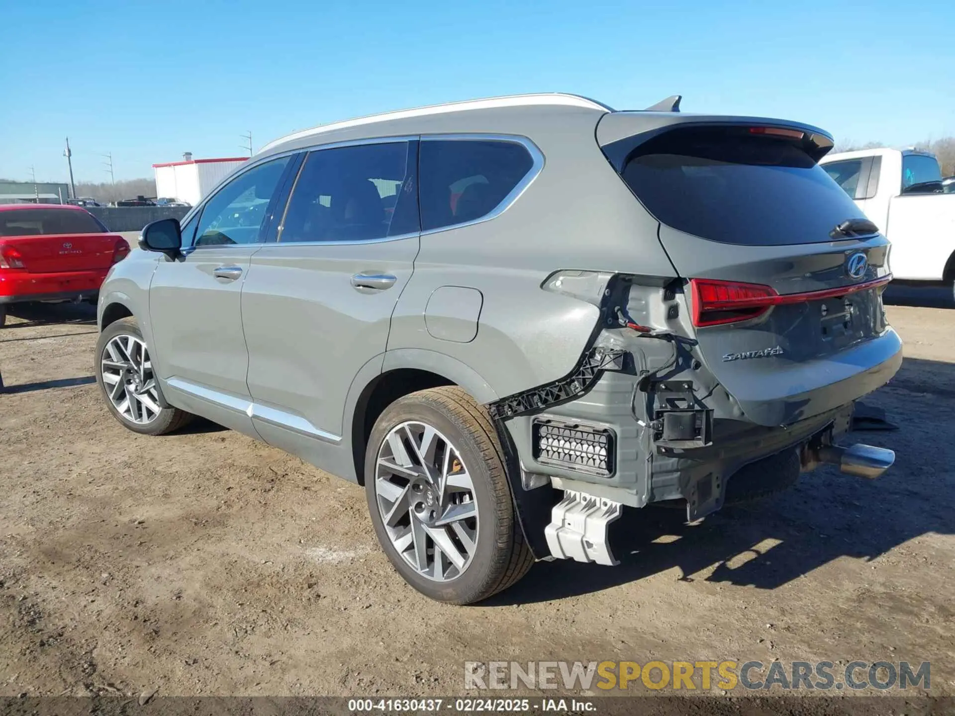 3 Фотография поврежденного автомобиля 5NMS54AL0PH578829 HYUNDAI SANTA FE 2023