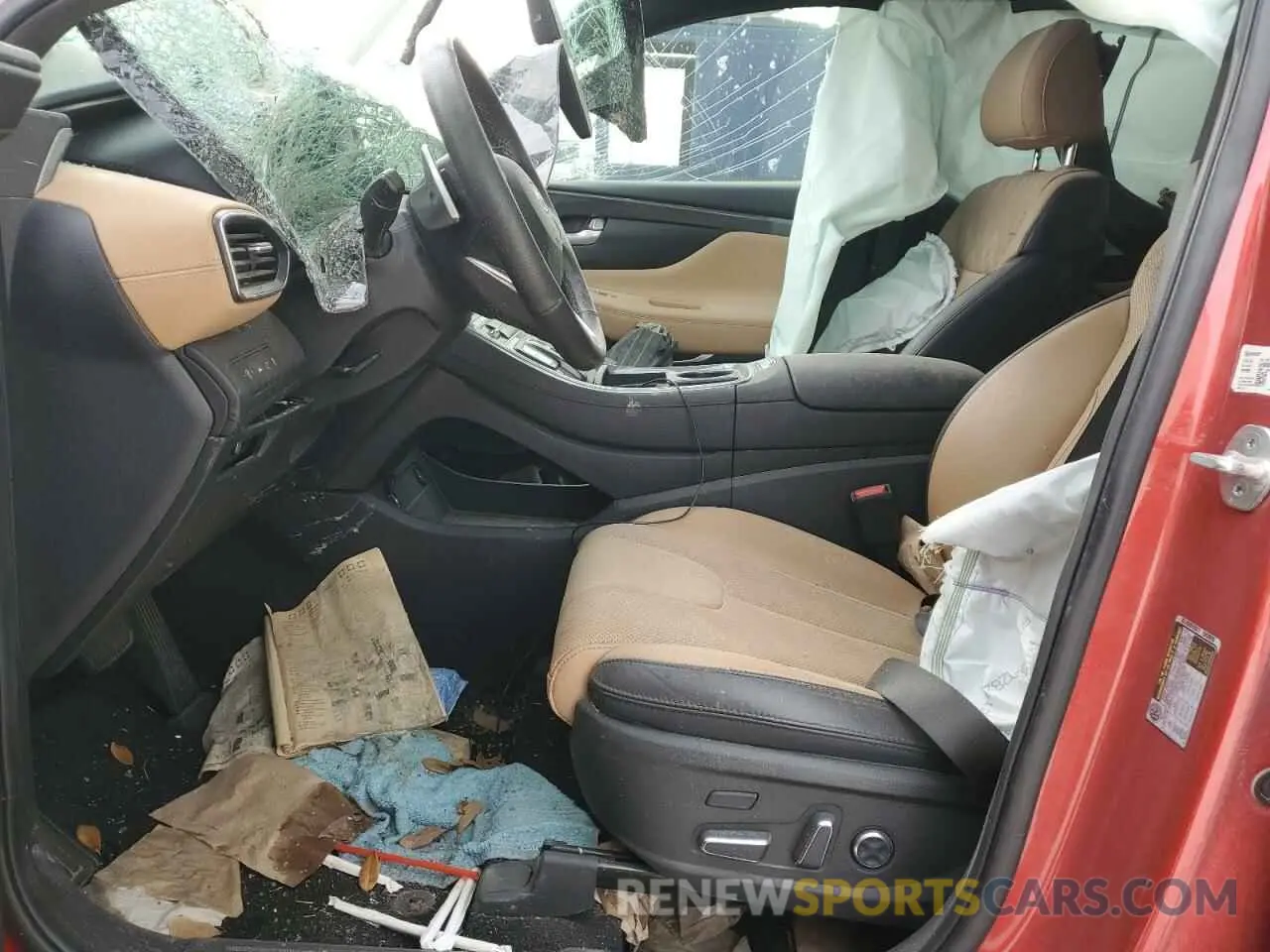 7 Photograph of a damaged car 5NMS54AL2PH495094 HYUNDAI SANTA FE 2023