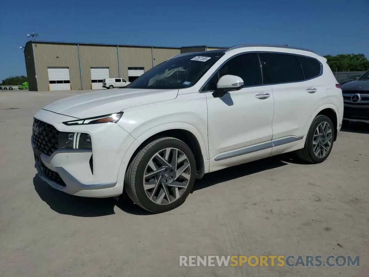 1 Photograph of a damaged car 5NMS54AL2PH516123 HYUNDAI SANTA FE 2023