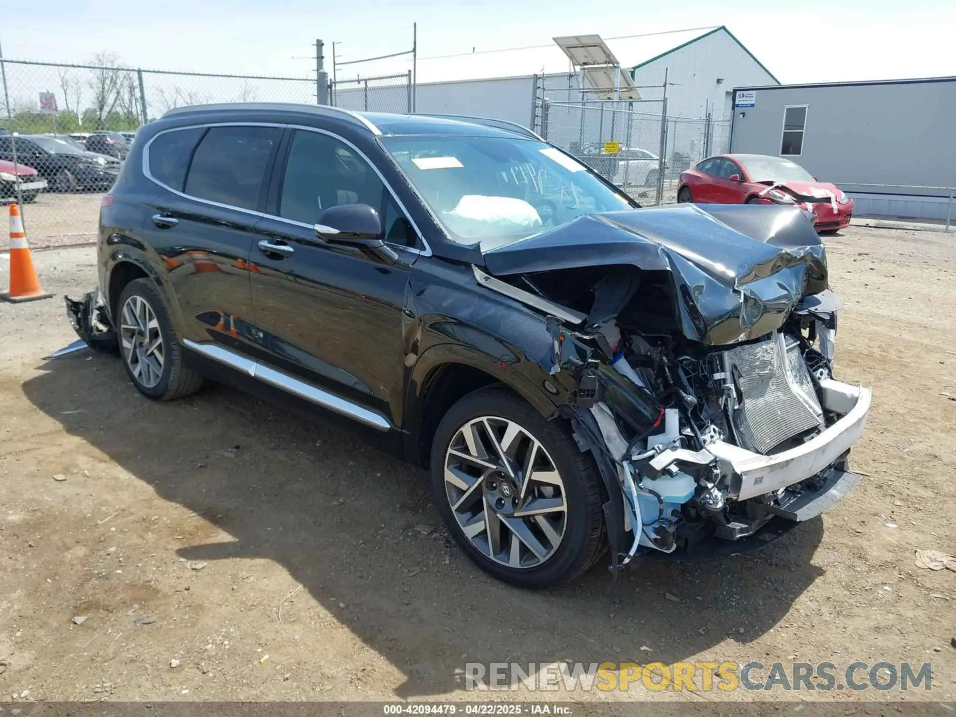 1 Photograph of a damaged car 5NMS54AL2PH607408 HYUNDAI SANTA FE 2023