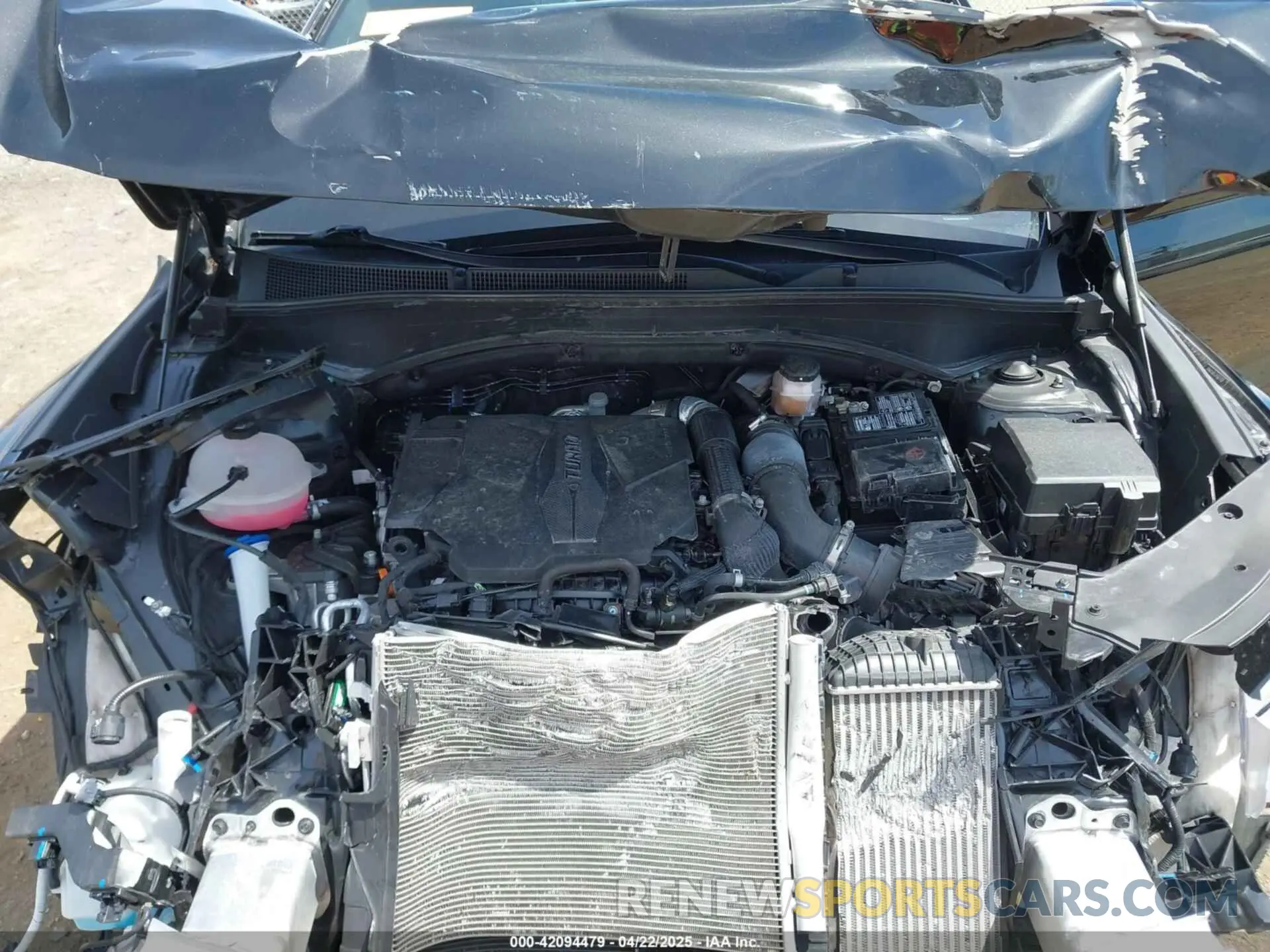 10 Photograph of a damaged car 5NMS54AL2PH607408 HYUNDAI SANTA FE 2023