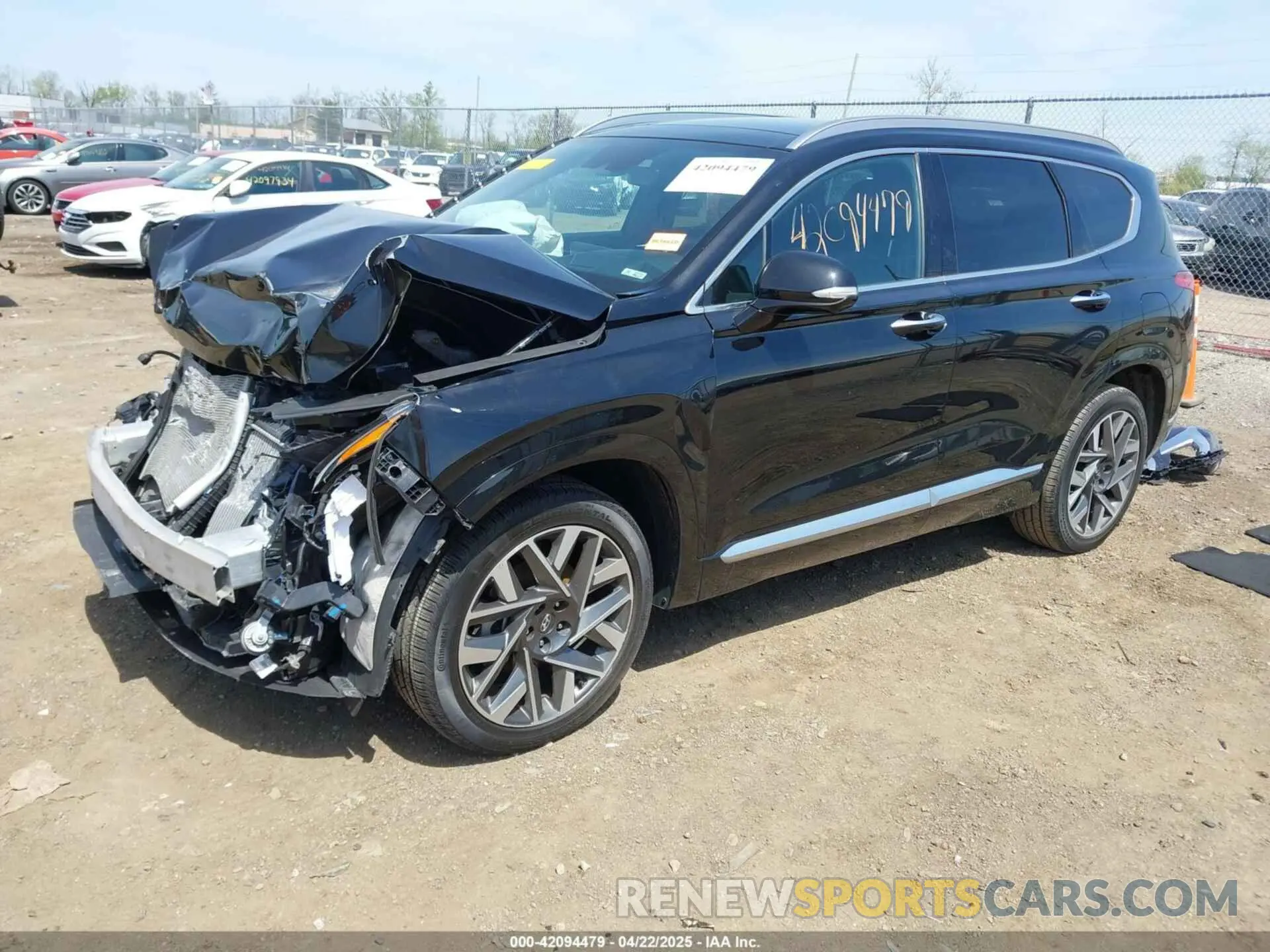 2 Photograph of a damaged car 5NMS54AL2PH607408 HYUNDAI SANTA FE 2023