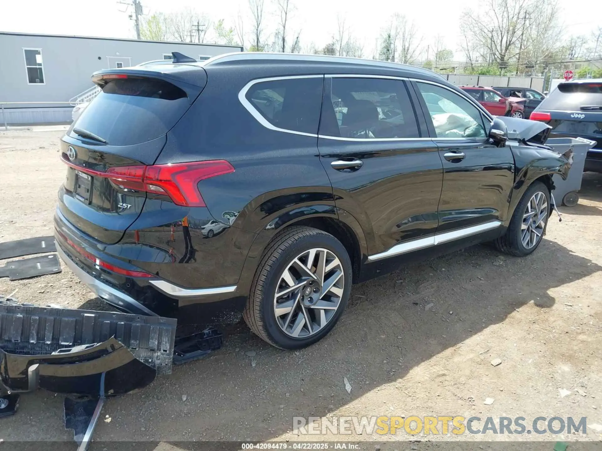 4 Photograph of a damaged car 5NMS54AL2PH607408 HYUNDAI SANTA FE 2023