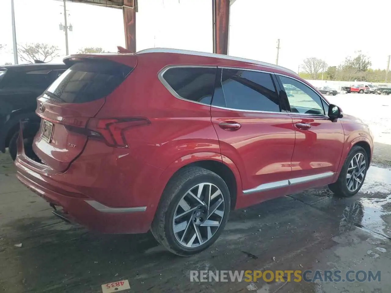 3 Photograph of a damaged car 5NMS54AL3PH596449 HYUNDAI SANTA FE 2023