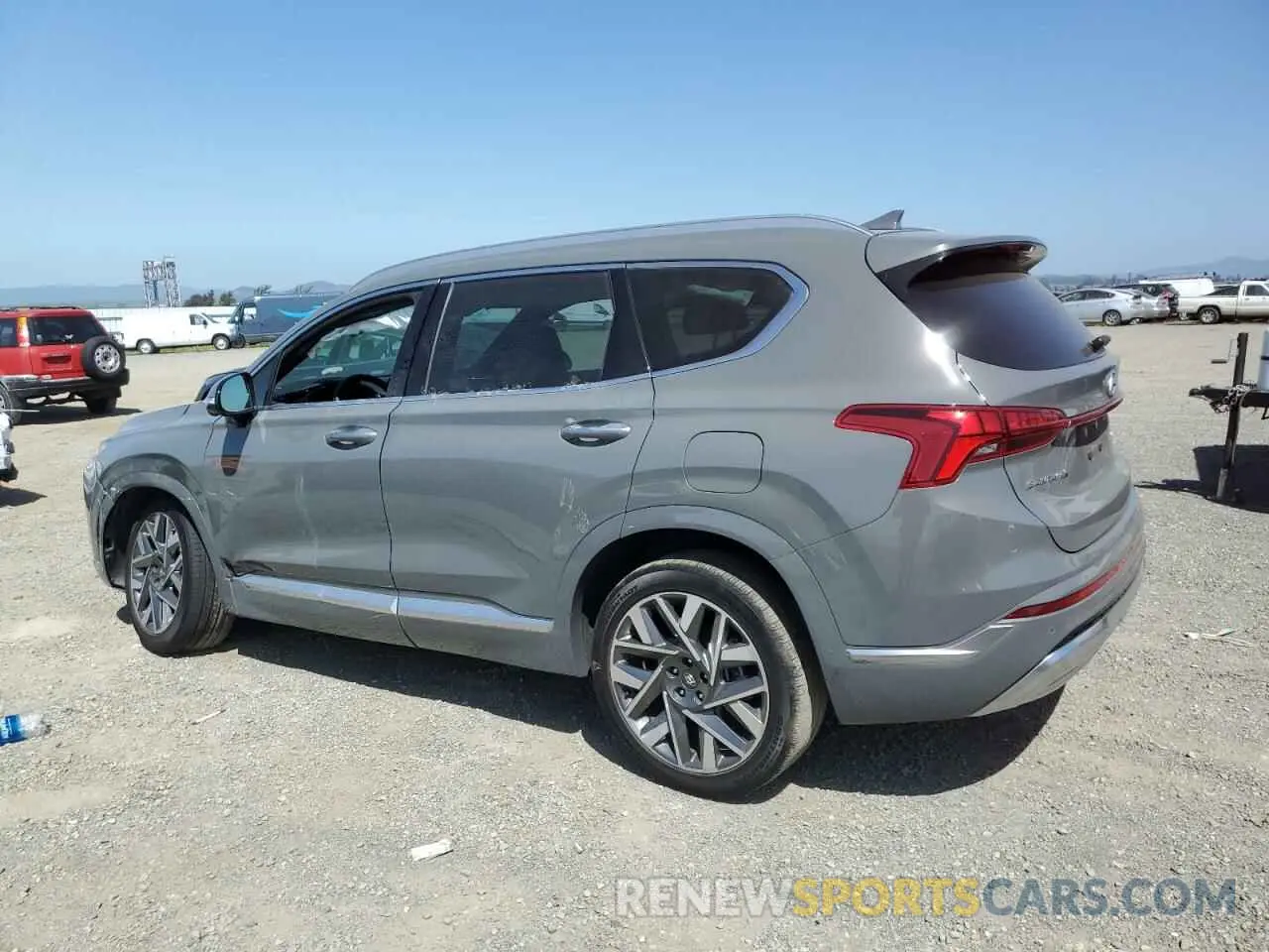 2 Фотография поврежденного автомобиля 5NMS54AL3PH654561 HYUNDAI SANTA FE 2023