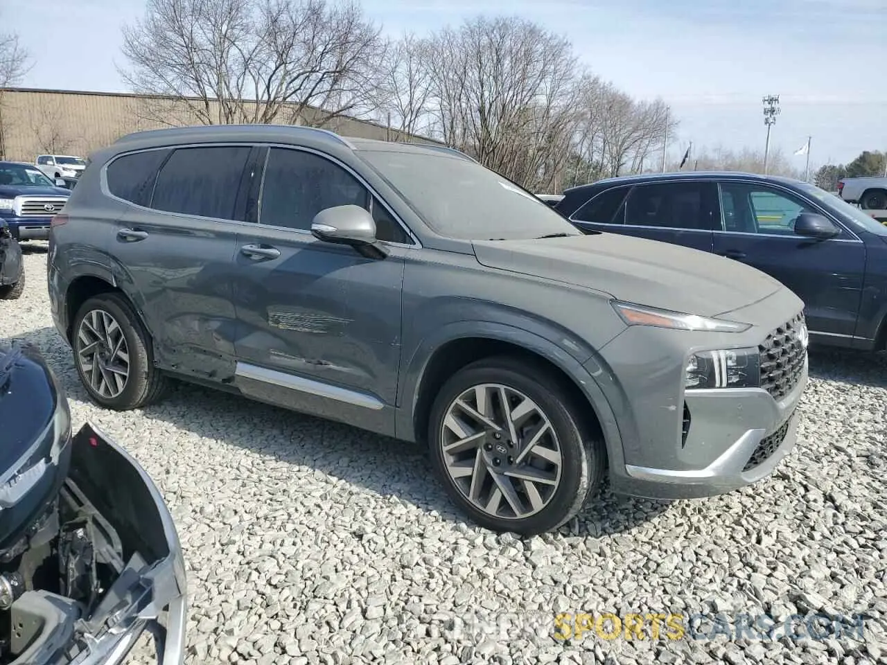 4 Photograph of a damaged car 5NMS54AL6PH494448 HYUNDAI SANTA FE 2023