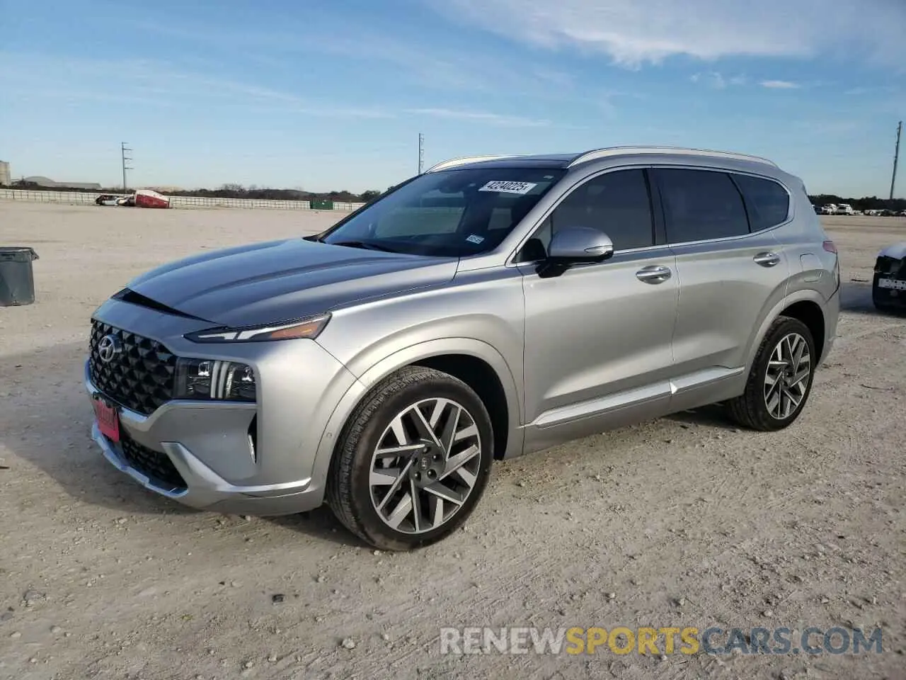 1 Photograph of a damaged car 5NMS54AL6PH553160 HYUNDAI SANTA FE 2023