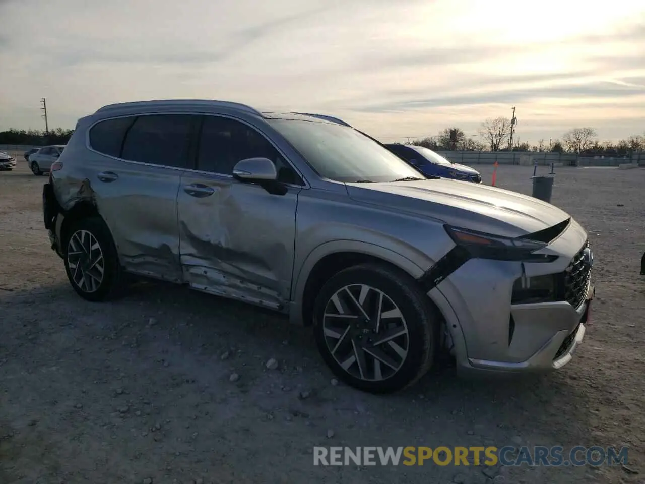 4 Photograph of a damaged car 5NMS54AL6PH553160 HYUNDAI SANTA FE 2023