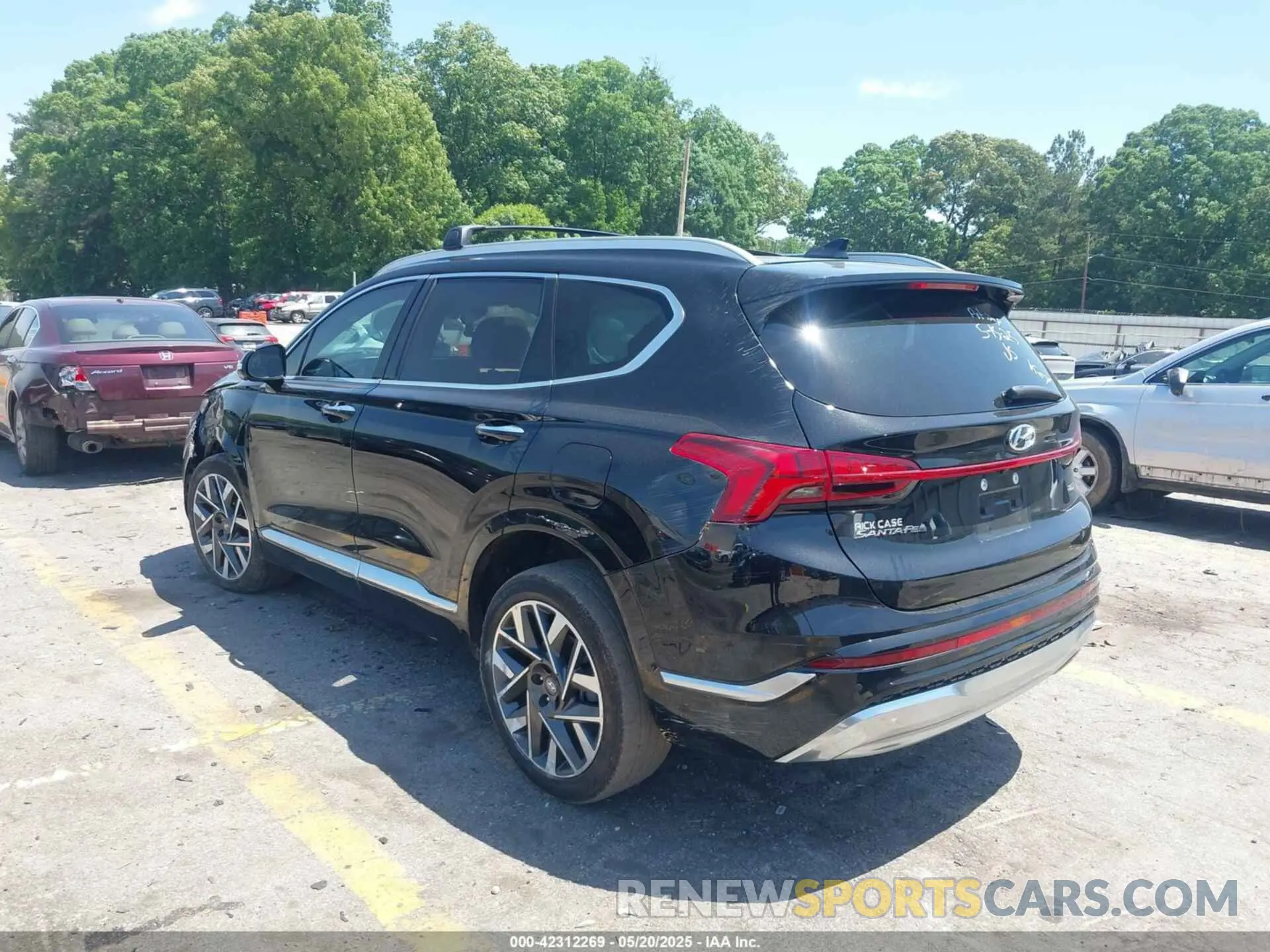 3 Photograph of a damaged car 5NMS54AL7PH486794 HYUNDAI SANTA FE 2023