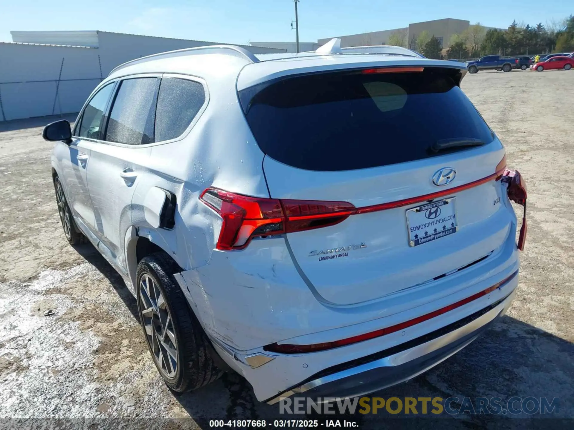 3 Photograph of a damaged car 5NMS54ALXPH647008 HYUNDAI SANTA FE 2023