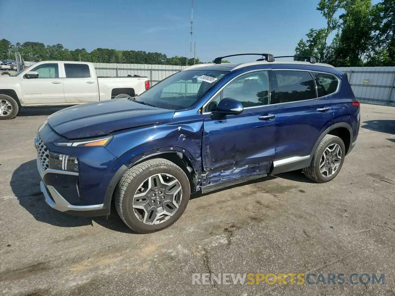 1 Photograph of a damaged car 5NMS5DA13PH004417 HYUNDAI SANTA FE 2023