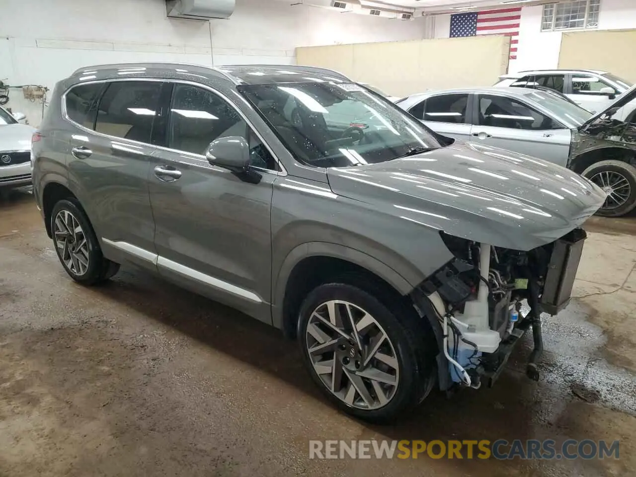 4 Фотография поврежденного автомобиля 5NMS5DAL0PH656445 HYUNDAI SANTA FE 2023