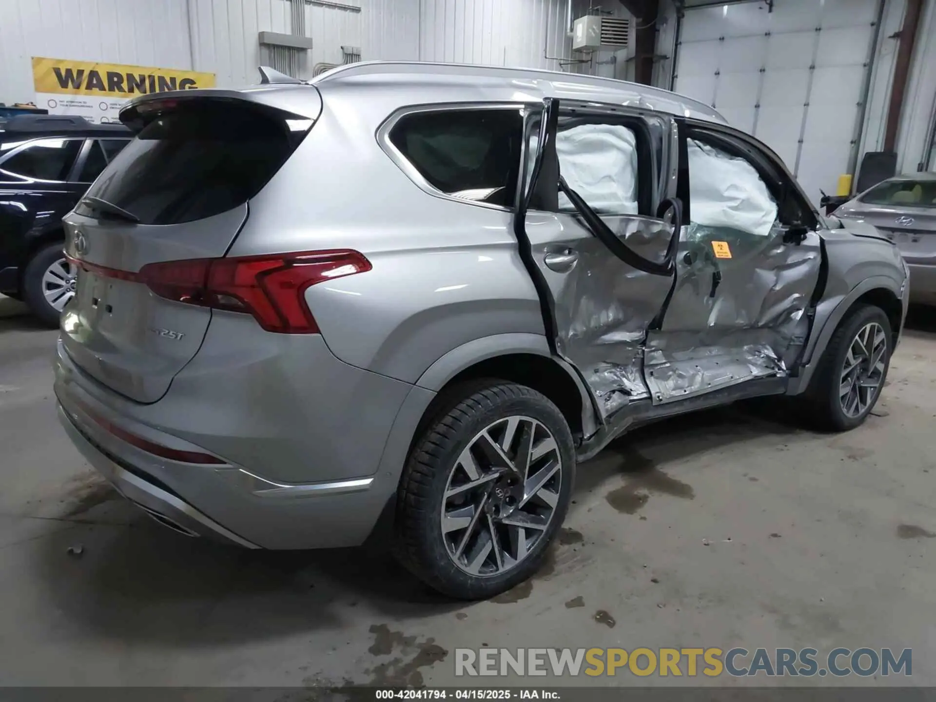 4 Фотография поврежденного автомобиля 5NMS5DAL1PH589922 HYUNDAI SANTA FE 2023