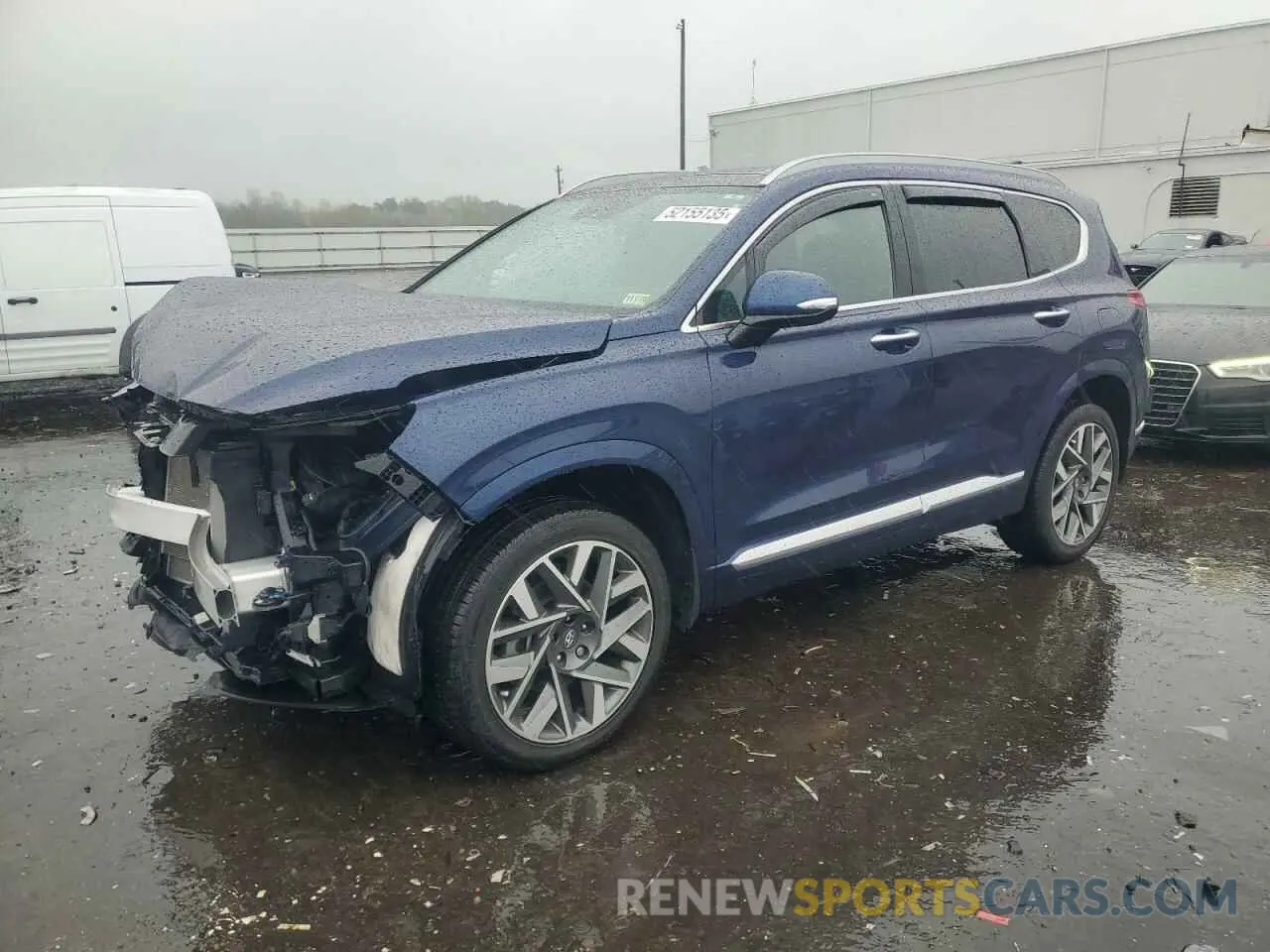 1 Photograph of a damaged car 5NMS5DAL3PH550491 HYUNDAI SANTA FE 2023