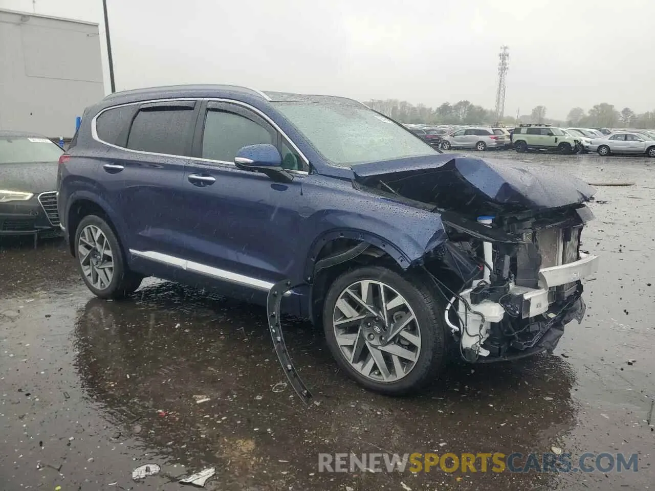 4 Photograph of a damaged car 5NMS5DAL3PH550491 HYUNDAI SANTA FE 2023
