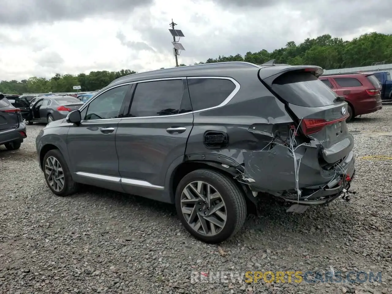 2 Photograph of a damaged car 5NMS5DAL6PH658460 HYUNDAI SANTA FE 2023