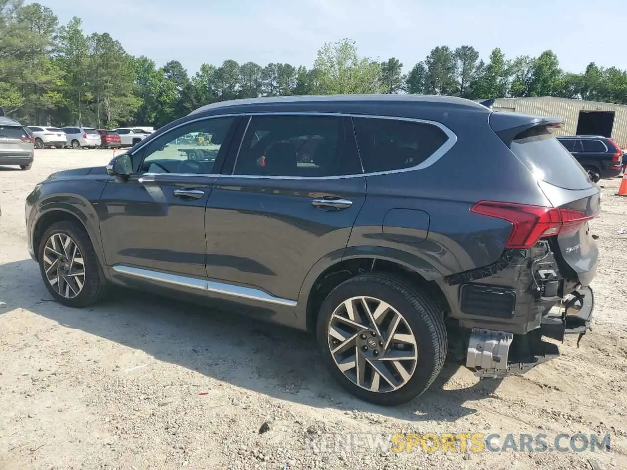 2 Photograph of a damaged car 5NMS5DAL7PH518434 HYUNDAI SANTA FE 2023