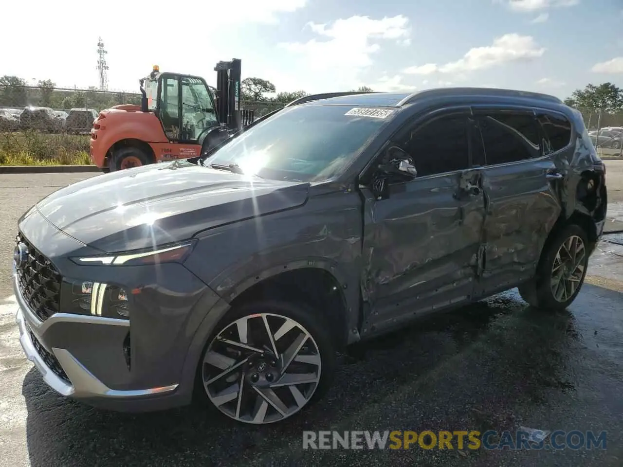 1 Photograph of a damaged car 5NMS5DAL8PH516000 HYUNDAI SANTA FE 2023