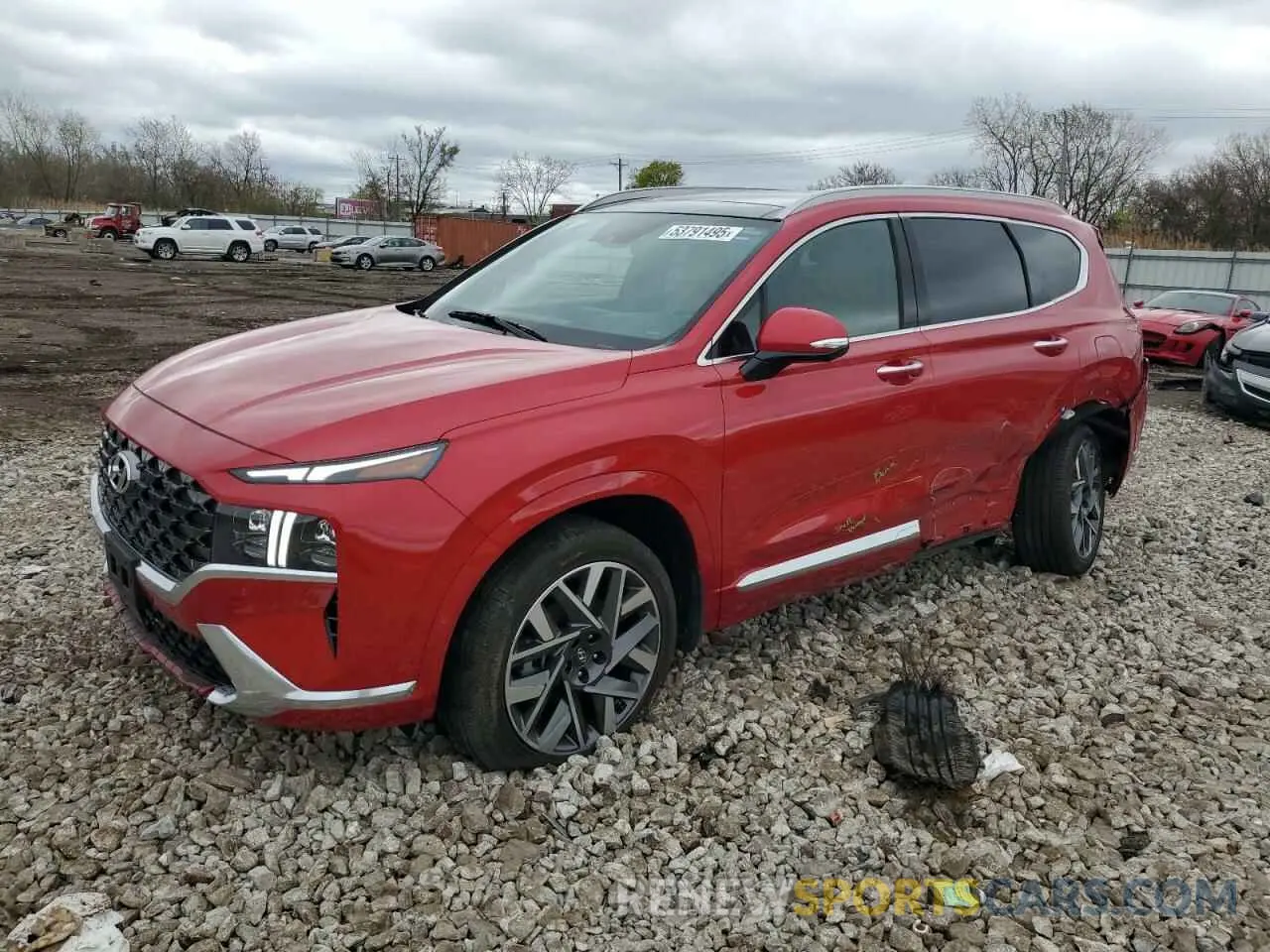 1 Photograph of a damaged car 5NMS5DAL8PH567125 HYUNDAI SANTA FE 2023