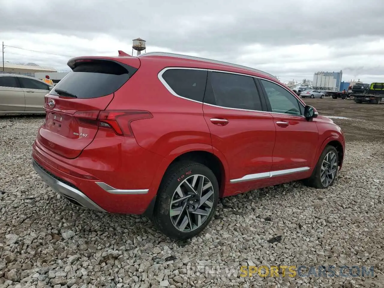3 Photograph of a damaged car 5NMS5DAL8PH567125 HYUNDAI SANTA FE 2023