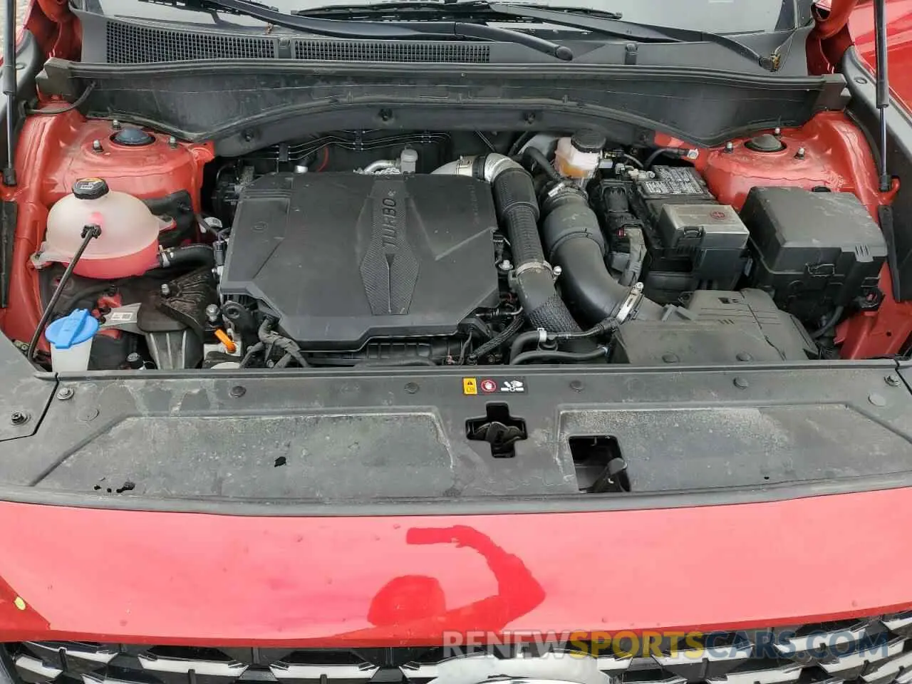 12 Photograph of a damaged car 5NMS5DAL9PH516443 HYUNDAI SANTA FE 2023