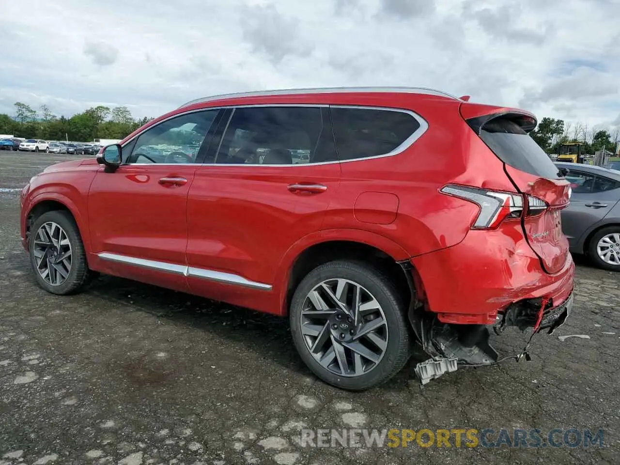 2 Photograph of a damaged car 5NMS5DAL9PH516443 HYUNDAI SANTA FE 2023