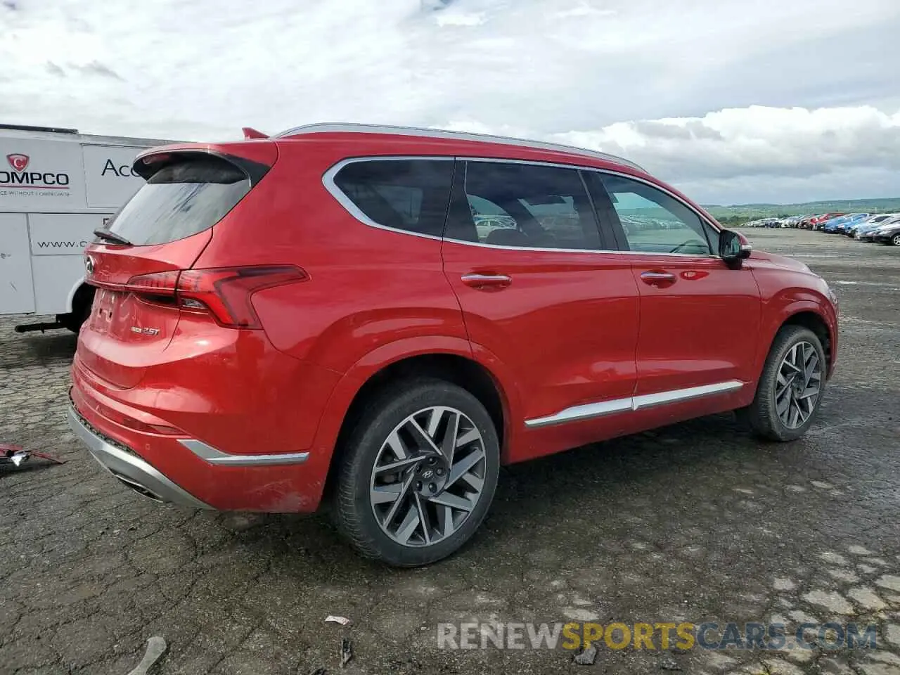 3 Photograph of a damaged car 5NMS5DAL9PH516443 HYUNDAI SANTA FE 2023