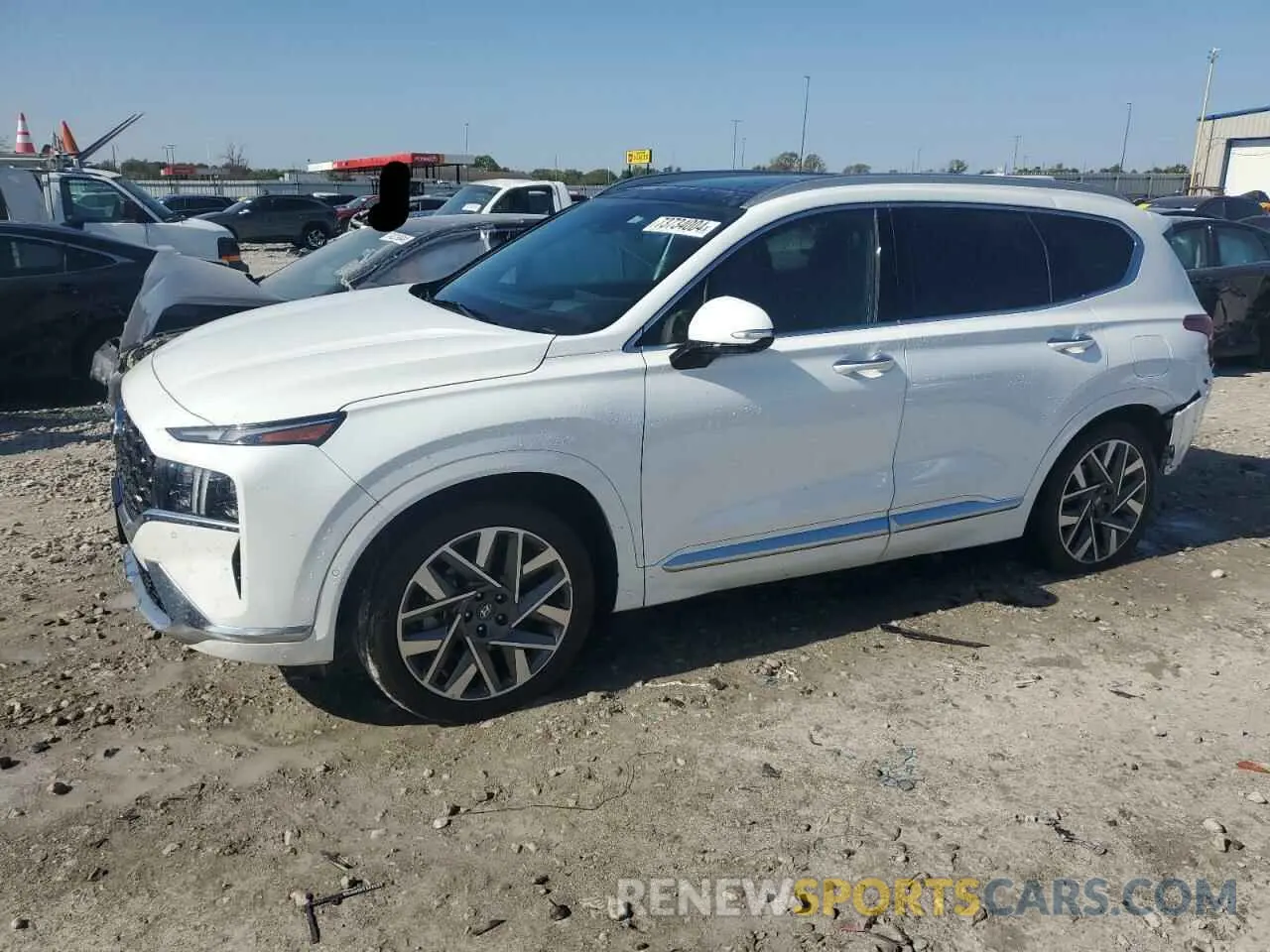 1 Фотография поврежденного автомобиля 5NMS5DALXPH657148 HYUNDAI SANTA FE 2023